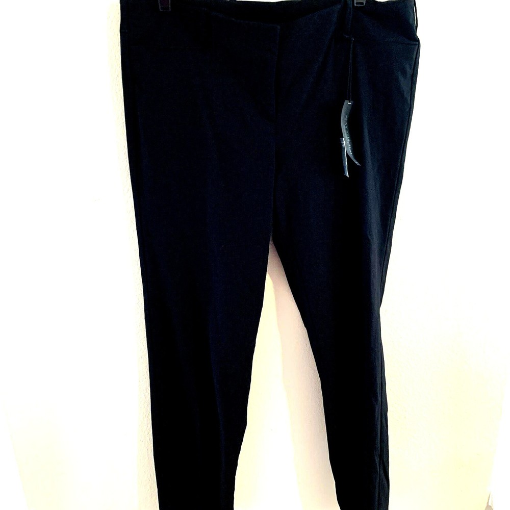 NWT Lane Bryant The Sophie Pants Size 16 Straight Fit Waist-Hip Bootcut Black
